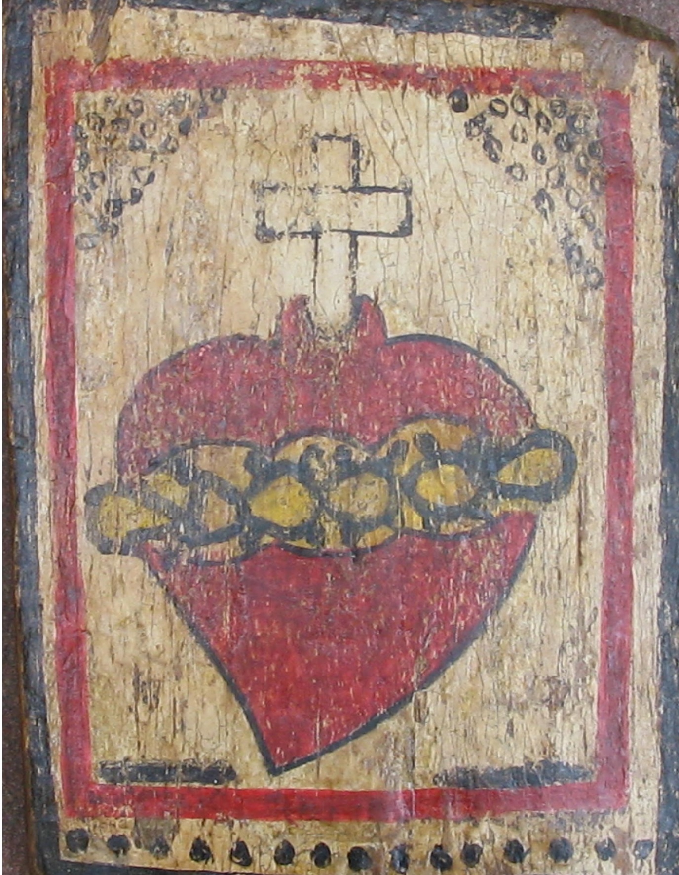 Sacred Heart retablo